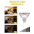 thumbnail image 3 of Halogen Light Bulbs, Mr16 Spot Light Bulb, 12v 20w Light Bulb, Gu5.3 Light Bulb Dimmable Mr16 Light Bulb, 2 Pin Halogen Light Bulbs Warm White 2700k, 3 of 5