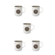 thumbnail image 3 of Bewildely Taza de enjuague bucal Color de contraste Parejas Tazas reutilizables Cepillo de de Almacenamiento con asa Accesorios de viaje Blanco blanco 5Conjunto, 3 of 6