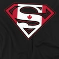 thumbnail image 2 of Superman T-Shirt Canadian Shield Unisex Graphic Tee For Men & Women, 2 of 7