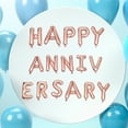thumbnail image 2 of 1 Set Happy Anniversary Balloon Anniversary Party Balloon Party Decor Balloon, 2 of 6