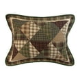 thumbnail image 4 of Donna Sharp Pine Star 3PC Pieced Cotton & Embroidered King Quilt Set, 4 of 9