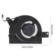 thumbnail image 3 of Replacement Laptop CPU Cooling Fan Laptop Notebook Radiator Cooling Fan Graphics Card Heatsink Replacement for 3520, 3 of 4