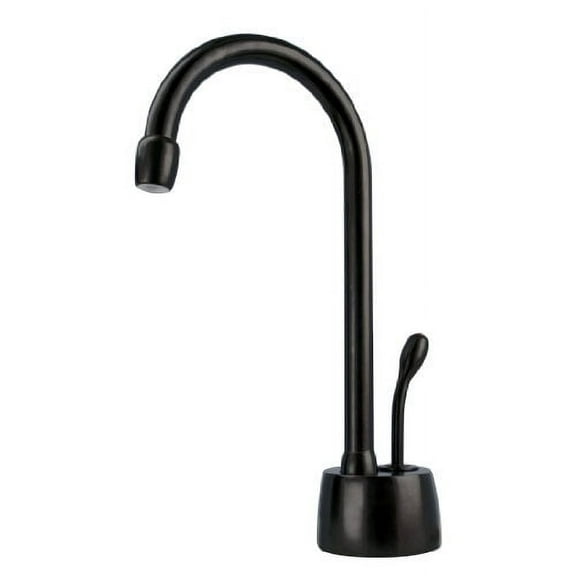 Westbrass Velosah 9" Gooseneck 1-Handle Hot Water Dispenser Faucet, Oil Rubbed Bronze