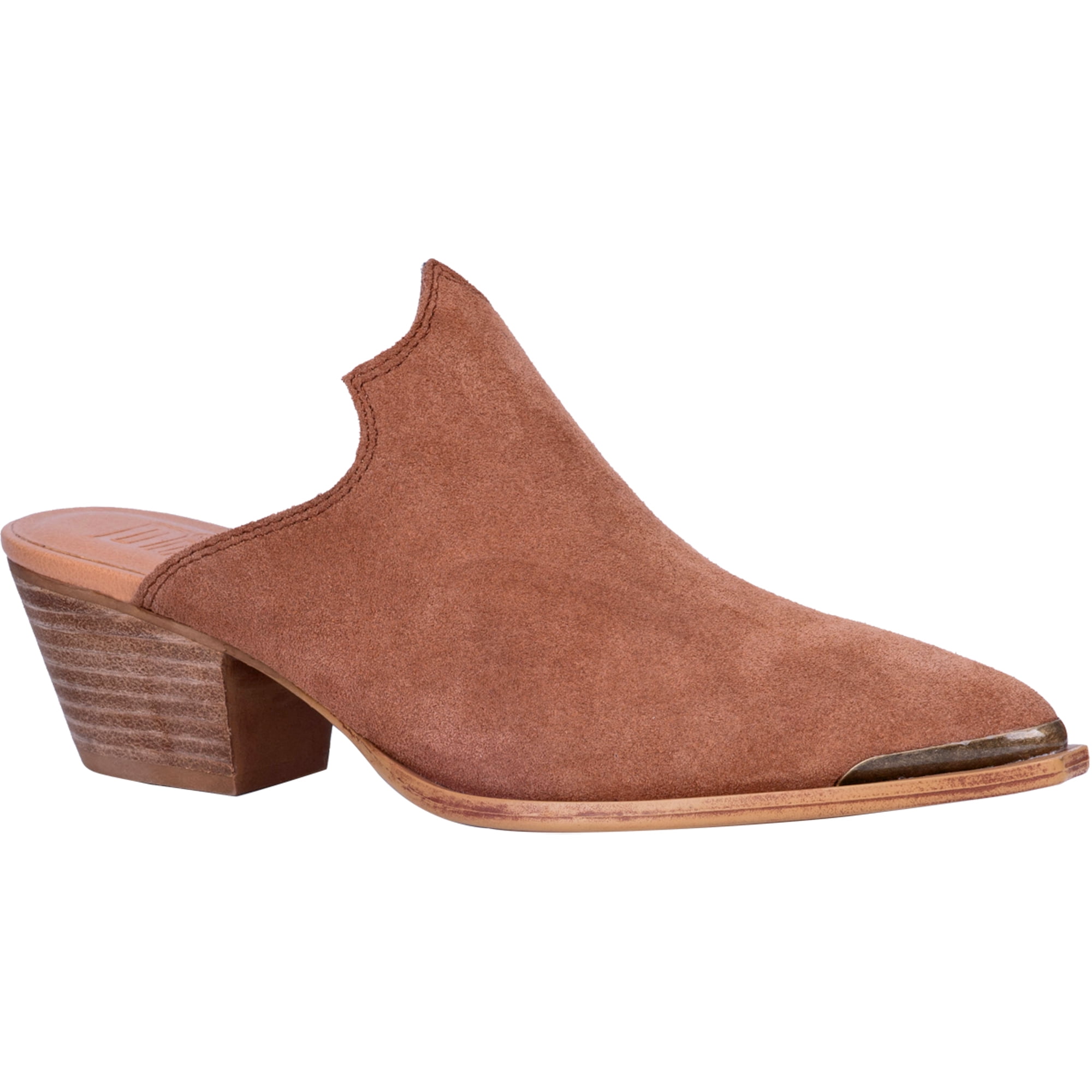 mule shoes leather