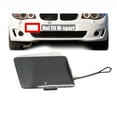 thumbnail image 2 of Trimla Front Tow Cover for 11-15 BMW 1 E82 Coupe E83 Convertible Fit 116d 114d 118d 125i 128i 135i 2011 2012 2013 2014 2015 bumper Hook Eye Cap 51117313026 black, 2 of 4
