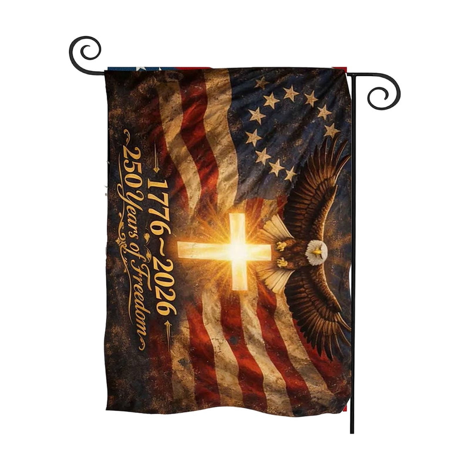 250th Anniversary Flags for Outside, Patriotic Decorations for 4th of July Outdoor, Independence Day Decorations for Home Decor, Gifts for USA Flags