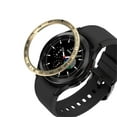 thumbnail image 2 of GUANGHONG Suitable compitable with samsung Galaxy Watch 4 40mm Adhesive Frame Ring Cover Anti Scratch Stainless Steel, 2 of 9