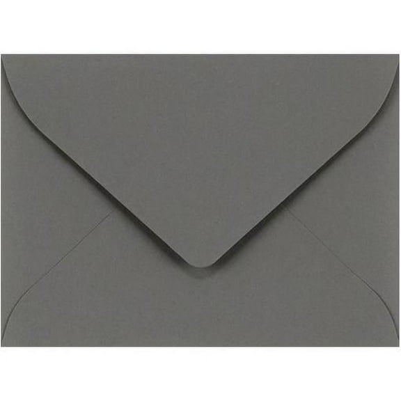 LUXPaper #17 Mini Envelopes, 80 lb. Smoke Gray, 2 11/16 x 3 11/16 , 50 Pack