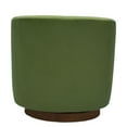 thumbnail image 5 of MINCETA Accent Chair,Modern Swivel Chairs for Living Room and Bedroom Reading with Wood Base,Velvet in Green, 5 of 5