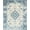 Light Blue, Pattern 1, variant on Design&I 8'x10' Washable Area Rug Vintage Floral Medallion With Faded Trellis Botanical Accents for Dining Room, Large Office, Lounge, Snag-Free
