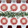 thumbnail image 7 of GZHJMY Christmas Light Balls Placemats 1Pcs,Holidays PVC Weave Place Mats Table Mats Non-Slip Easy to Clean for Home Kitchen BBQ Party Table Decor,15.4", 7 of 7