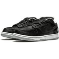 thumbnail image 2 of Nike Mens SB Dunk Low CZ5127 001 Medicom Toy - BERBRICK - Size 7.5 Black/Vachetta Tan-white-black, 2 of 5