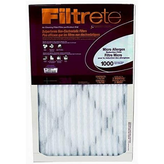 Filtrete Furnace Filters 9824DC-6 Micro Allergen 14" x 30"