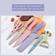 thumbnail image 5 of Juego de Cuchillos Pastel MYRVA Acero Inoxidable Multifuncional, 5 of 5