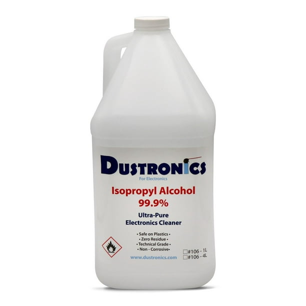 Nettoyant électronique Alcool isopropylique ultra pur 99,9 %, 4 litres 