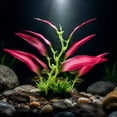 thumbnail image 5 of Artificial Aquarium Plant Plastic Fish Tank Decoration with Soft Silk Like Leaves for Betta Goldfish Freshwater and Saltwater Tanks, 5 of 7