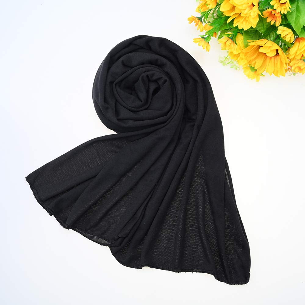 Ultra Breathable Extra Urban Head 4 Women Soft Head Color Wrap Turban African Hair Knit Head Long Band Stretchy Tie Stretch Jersey for Headwraps Wrap Pieces Scarf Solid