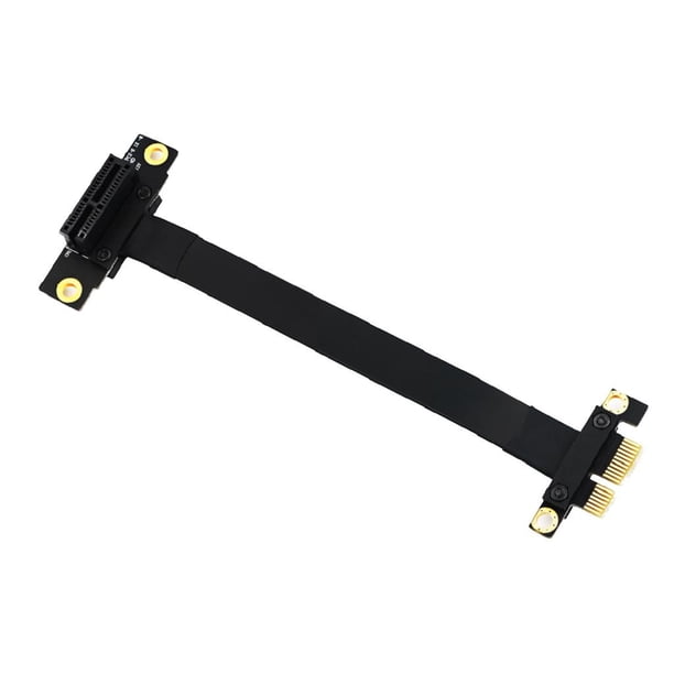 Cable de Alimentación Del Adaptador de Tarjeta Vertical Riser para Tarjeta Madre 1X Hugo Cable de extensión PCI Express