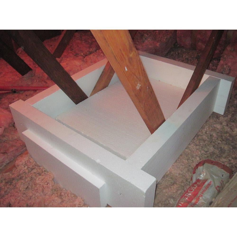 The Energy Guardian HU1-20-10A 24 x 30 in. Universal R-20 Attic Hatch Insulation Cover