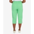 thumbnail image 5 of Alfred Dunner Womens Petite  Criss Cross Structured Capri, 5 of 6