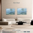 thumbnail image 4 of Elephant Stock Nebulous Palms Daybreak Wall Art - Horizontal Canvas Wall Art - Living Room Wall Decor - Beach Canvas - Blue And Green Decor By Paul Brent - 48" x 32", 4 of 8