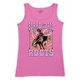 thumbnail image 5 of Blame it All On My Roots Women's Tank Top Vintage Country Fair Rodeo Cowgirl, 5 of 7