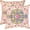 Boho-c4, variant on Boho Pillows Covers 18x18 Inch Set of 2 Bohemian Vintage Carpet Pattern Throw Pillows Pink Blue Ethnic Floral Medallion Decorative Outdoor Cotton Linen Cushion Cases for Home Sofa Living Room Couch