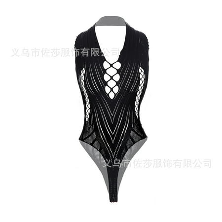 Generic Sexy Lingerie Sexy Temptation Suit Hollow Stockings Mesh Leggings plus Size Fishnet Clothes W288