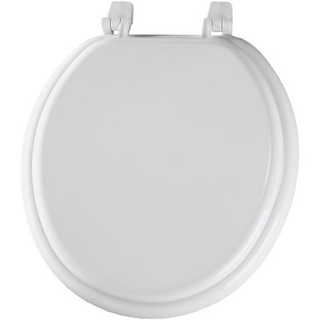 Bemis 400TTA Wood Round Toilet Seat, White - Walmart.com Bemis 400TTA Wood Round Toilet Seat, White - Walmart.com