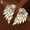 Gold, variant on Women Retro Gothic Cool Jewelry Angel Wing Rhinestone Ear Jacket Earrings