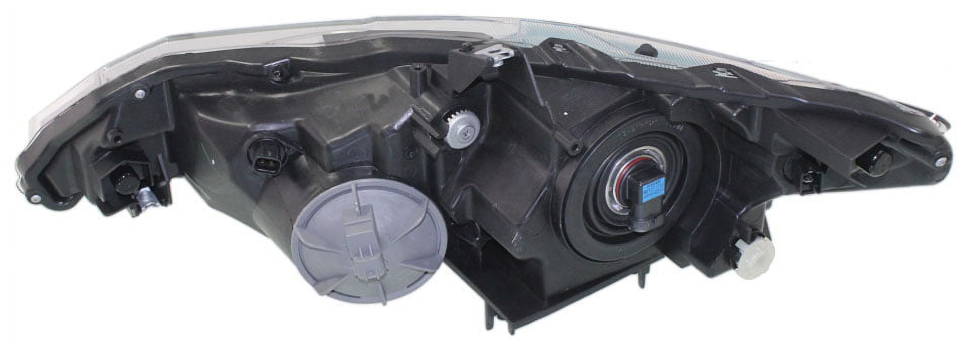Headlight Compatible With 2010-2011 Honda Insight Right Passenger Halogen With bulb(s)