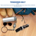 thumbnail image 5 of Clispeed 1Pc Black Cargo Binding Belt Elastic Strap with Hook for Luggage and Bike Tension Use, 5 of 8