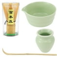 thumbnail image 1 of SUTENGDA 4Pcs Matcha Whisk Set Elegant Matcha Tea Set Reusable Matcha Making Kit Ceramic Matcha Bowl Matcha Whisk Holder Bamboo Matcha Whisk Bamboo Scoop 500ml Mottled Matcha Bowl for Tea, 1 of 10