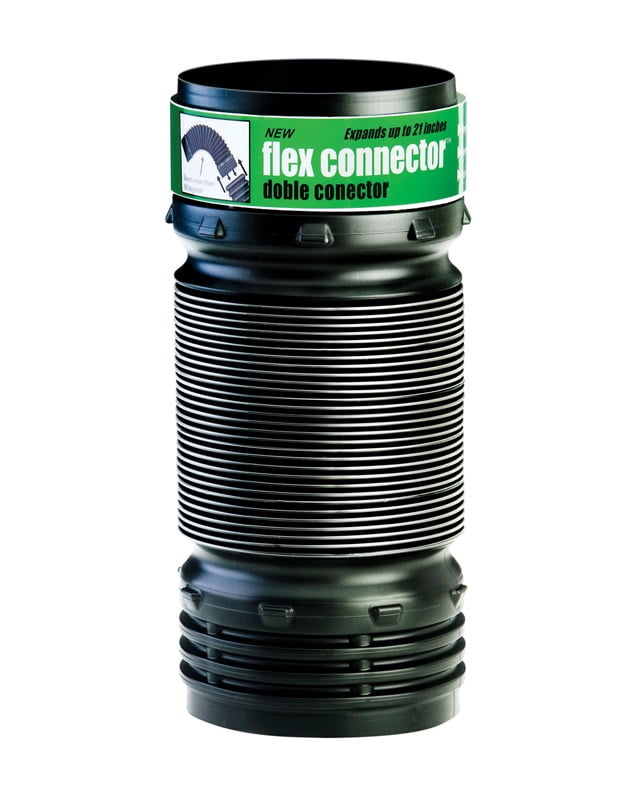 Flex-Drain 4'' Flexible Elbow/Connector