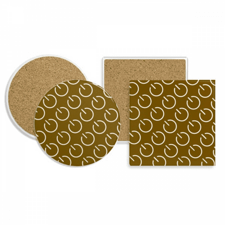 

Switch Command Seal Patterns Coaster Cup Mug Holder Absorbent Stone Cork Base Set