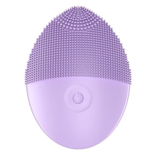 Limpiador facial eléctrico, instrumento de masaje facial, instrumento de belleza con carga USB, instrumento de belleza para el hogar, limpiador facial de silicona