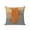 Orange, variant on 1 Pack Outdoor Throw Pillow, Burnt Orange Cement Gray Waterproof Pillow with Insert Included, Modern Abstract Art Orange Decorative Accent Cushion Sofa Pillows for Patio Porch, 16 x 16 In