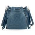 thumbnail image 7 of Wrangler Hobo Bags for Women Designer Bucket Purses Western Shoulder Handbags, Jean, 7 of 7