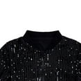 thumbnail image 5 of QQAMB Sequins Jackets for Toddler Zipper Long Sleeve Glitter Jackets Coats Kids Baby Boys Girls Solid Sequins Coats Tops, 5 of 5