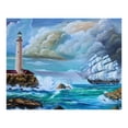 thumbnail image 4 of Cuadros Decorativos Mar taladro completo diamante pintura DIY bordado Kits Cruz puntada arte decoración Ndcxsfigh  Nuevos Originales, 4 of 8