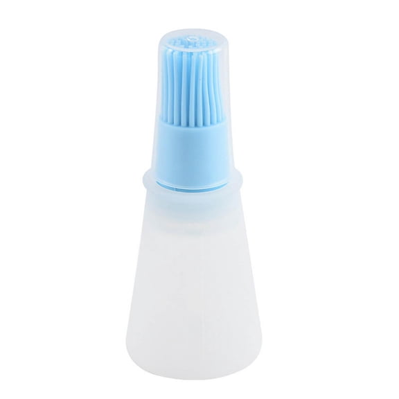 Basting Brush for Cooking, Silicone Brush Cooking, Oil Bottles for Kitchen, Integrated Design, Nordic Blue, 1 Pc