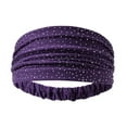 thumbnail image 3 of Xihbxyly Diademas Anchas, Turbantes Suaves y Elásticos, Diademas Antideslizantes, Elegante Accesorio de Moda, Ideal para Entrenamiento Deportivo, Regalo Perfecto para Mujeres, Cumpleaños, Aniversario, 3 of 3