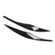 thumbnail image 4 of Embellecedor de Cejas para Faros Delanteros para Serie 3 E90 E91 Sedan Touring 2005-2012, Negro Brillante, Resistente A Los Aañazos, Duradero, Artesanía Exquisita, ABS Material, 4 of 7