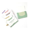 thumbnail image 5 of Oil Blotting Sheets for Face - 100 PCS Facial Oil Absorbing Papers, Portable Oil Control Sheets, Oily Skin Face Blotting Papers, Makeup Friendly, Refreshing Green Tea Lavender Chamomile 100PCS*1, 5 of 9