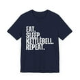 thumbnail image 3 of Eat sleep kettlebell repeat t-shirt, funny kettlebell t shirt Kettlebell, 3 of 7