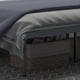 thumbnail image 4 of Heavy - duty tamaño completo marco de cama con almacenamiento: noise - free steel slats, no necesita colchón base, fácil montaje, 4 of 7