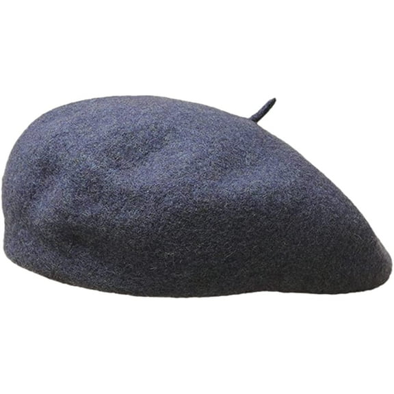 CoCopeaunt French Wool Beret Hat Women Winter Casual Warm Cap Girls Ladies Retro Artist Painter Hat