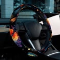 thumbnail image 6 of Butterfly 14.5 Inch Printing PVC Leather Auto Accessories Steering Wheel Covers Car Wheel Cover Steering Wheel Cover, 6 of 6