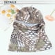 thumbnail image 5 of Máscara facial completa de poliéster con patrón de pitón, transpirable, absorbe el sudor, color café, 1 pieza, 5 of 6