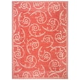 thumbnail image 2 of Safavieh Courtyard Daniel Oriental Indoor/Outdoor Area Rug, Red/Natural, 9' x 12', 2 of 9